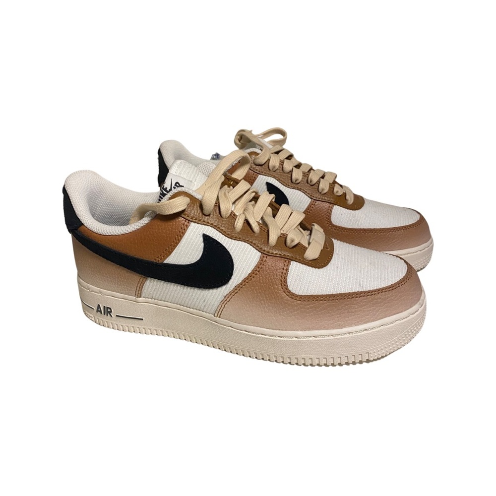 Nike Air Force 1’s ‘07 in ‘ale brown’